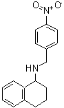 CAS 登录号：355381-61-2， N-(4-硝基苄基)-1,2,3,4-四氢-1-萘胺