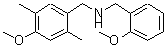 CAS 登录号：355382-57-9， N-(2-甲氧基苄基)-1-(4-甲氧基-2,5-二甲基苯基)甲胺