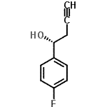 CAS 登录号：355806-88-1， (1R)-1-(4-氟苯基)-3-丁炔-1-醇
