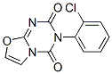 CAS 登录号：35629-61-9， 6-(2-氯苯基)-6H-[1,3]恶唑并[2,3-f][1,3,5]三嗪-4,7-二酮