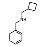 结构式 CAS# 356539-83-8, N-苄基-1-环丁基甲胺