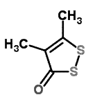 CAS 登录号：35659-69-9， 4,5-二甲基-3H-1,2-二硫醇-3-酮