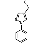 CAS 登录号：35715-71-0， 4-(氯甲基)-1-苯基-1H-吡唑