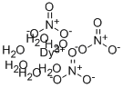 结构式 CAS# 35725-30-5, 硝酸镝六水合物