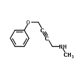 CAS 登录号：357290-69-8， N-甲基-4-苯氧基-2-丁炔-1-胺