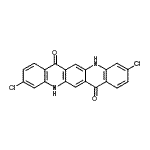CAS 登录号：3573-01-1， 3,10-二氯-5,12-二氢喹啉o[2,3-b]吖啶-7,14-二酮
