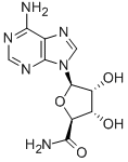 CAS 登录号：35788-21-7， 5-(6-氨基嘌呤-9-基)-3,4-二羟基四氢呋喃-2-甲酰胺