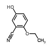 CAS#: 358388-37-1， 2-Ethoxy-5-Hydroxybenzonitrile