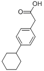 CAS 登录号：35889-00-0， 2-(4-环己基苯基)乙酸