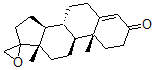 CAS 登录号：35900-10-8， (8R,9S,10R,13S,14S)-10,13-二甲基螺[2,6,7,8,9,11,12,14,15,16-十氢-1H-环戊二烯并[a]菲-17,2'-环氧乙烷]-3-酮