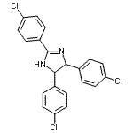 CAS 登录号：35920-98-0， 2,4,5-三(4-氯苯基)-4,5-二氢-1H-咪唑