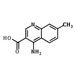 CAS 登录号：359427-48-8， 4-氨基-7-甲基-3-喹啉羧酸