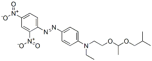 CAS 登录号：35954-85-9， 4-(2,4-二硝基苯基)偶氮-N-乙基-N-[2-[1-(2-甲基丙氧基)乙氧基]乙基]苯胺