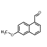CAS 登录号：3597-42-0， 6-甲氧基-1-萘甲醛