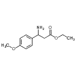 CAS 登录号：360059-20-7， 乙基3-氨基-3-(4-甲氧基苯基)丙酸酯