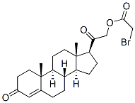 CAS 登录号：36049-51-1， [2-[(8S,9S,10R,13S,14S,17S)-10,13-二甲基-3-氧代-1,2,6,7,8,9,11,12,14,15,16,17-十二氢环戊烯并[a]菲-17-基]-2-氧代乙基]2-溴乙酸酯