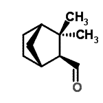 CAS 登录号：361152-33-2， (1R,2S,4S)-3,3-二甲基双环[2.2.1]庚烷-2-甲醛