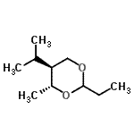 CAS 登录号：361376-13-8， (4R,5S)-2-乙基-5-异丙基-4-甲基-1,3-二恶烷
