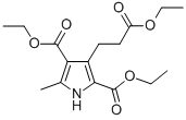 CAS 登录号：361380-78-1， 3-(2-乙氧羰基-乙基)-5-甲基-1H-吡咯-2,4-二甲酸二乙酯