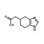 CAS 登录号：361394-61-8， 4,5,6,7-四氢-1H-苯并咪唑-5-基乙酸