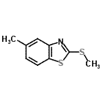 CAS 登录号：3622-48-8， 5-甲基-2-(甲硫基)-1,3-苯并噻唑
