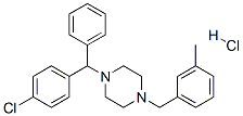 CAS 登录号：36236-67-6， 1-[(4-氯苯基)苄基]-4-[(m-甲苯基)甲基]哌嗪盐酸盐