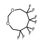 CAS 登录号：36301-47-0， 5,5,6,6,7,7,8,8-八氟-1,3-二氧杂环壬烷