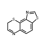 CAS 登录号：36338-74-6， 8H-[1,3]噻唑并[5,4-h][1,4]苯并噻嗪