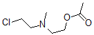 CAS 登录号：36375-30-1， 2-(2-氯乙基-甲基氨基)乙基乙酸酯
