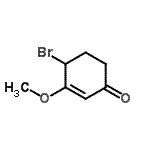 CAS 登录号：36379-44-9， 4-溴-3-甲氧基-2-环己烯-1-酮