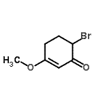 CAS 登录号：36379-45-0， 6-溴-3-甲氧基-2-环己烯-1-酮