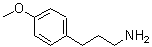 结构式 CAS# 36397-23-6, 3-(4-甲氧基苯基)-1-丙胺