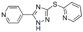 CAS#: 3652-27-5, 4-(5-Pyridin-2-Ylsulfanyl-2H-1,2,4-Triazol-3-Yl)Pyridine