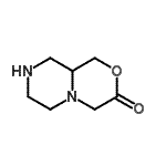 CAS 登录号：365532-08-7， 六氢吡嗪并[2,1-c][1,4]恶嗪-3(4H)-酮