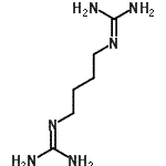 CAS 登录号：36587-93-6， 1,1'-(1,4-丁烷二基)二胍