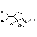 CAS 登录号：365978-38-7， (1E,3R)-N-羟基-3-异丙基-2,2-二甲基环戊烷亚胺