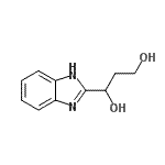 CAS 登录号：36663-34-0， 1-(1H-苯并咪唑-2-基)-1,3-丙烷二醇