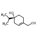 CAS 登录号：366802-85-9， (1R)-4-(羟基甲基)-1-异丙基-3-环己烯-1-醇