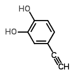 CAS#: 366808-04-0， 4-Ethynyl-1,2-Benzenediol
