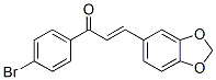 CAS 登录号：36716-01-5， 3-(1,3-苯并二氧戊环-5-基)-1-(4-溴苯基)丙-2-烯-1-酮