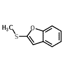 CAS 登录号：36724-16-0， 2-(甲硫基)-1-苯并呋喃