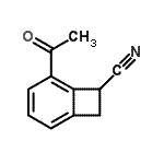 CAS 登录号：367263-86-3， 5-乙酰基双环[4.2.0]辛-1,3,5-三烯-7-甲腈