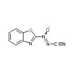 CAS 登录号：367278-40-8， 2-[(Z)-氰基-氧偶氮基]-1,3-苯并噻唑