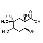 CAS#: 367507-93-5， (1R,2S,4S,5R)-1-Amino-2,5-Dihydroxy-4,5-Dimethylcyclohexanecarboxylic Acid