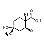 CAS#: 367507-95-7， (1R,2S,4R)-1-Amino-2,4-Dihydroxy-4-Methylcyclohexanecarboxylic Acid