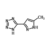 CAS 登录号：36764-55-3， 5-(5-甲基-1H-吡唑-3-基)-1H-四唑