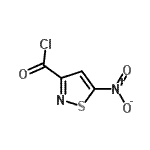CAS 登录号：36778-14-0， 5-硝基-1,2-噻唑-3-甲酰氯