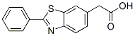CAS#: 36782-39-5， 2-(2-Phenyl-1,3-Benzothiazol-6-Yl)Acetic Acid