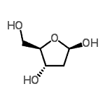 CAS 登录号：36792-88-8， 2-脱氧-beta-D-赤式-呋喃戊糖