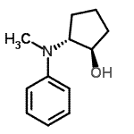 CAS 登录号：367953-72-8， (1R,2R)-2-[甲基(苯基)氨基]环戊醇